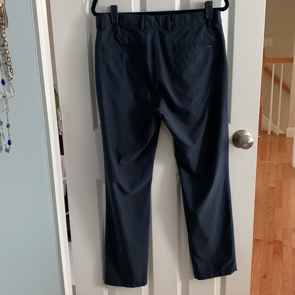 Greg Norman Navy Flat Front Tech Pants‎ - Picture 2 of 5